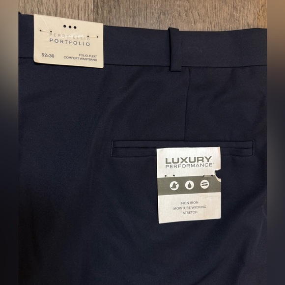 perry ellis portfolio luxury performance pants 52x30 - Picture 3 of 5